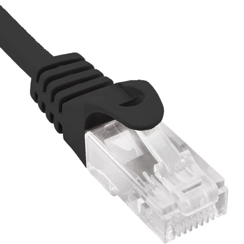 Cable de red rj45 utp phasak phk 1750 cat.6/ 50cm/ negro