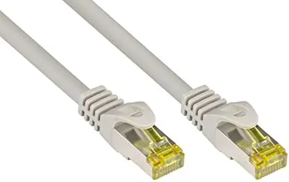 Good Connections 8070R-003 - Cable Ethernet (0.25 m, categoría 7S), Color Gris