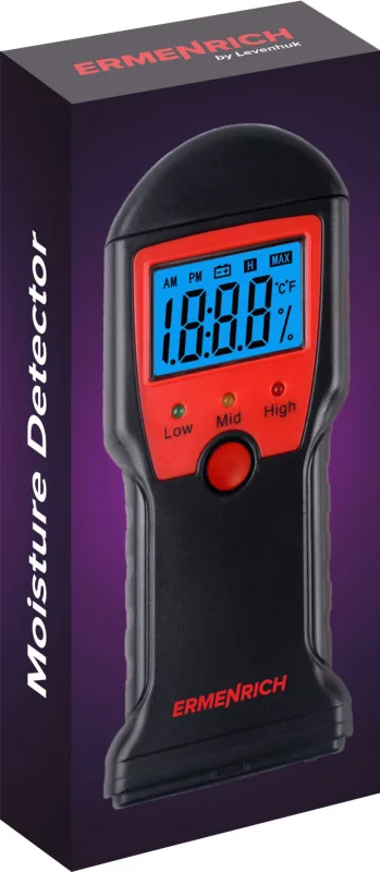 Detector de humedad Ermenrich Wett MW10