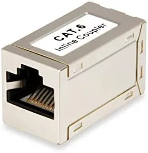 Adaptador rj45 cat.6 apantallado hembra - hembra