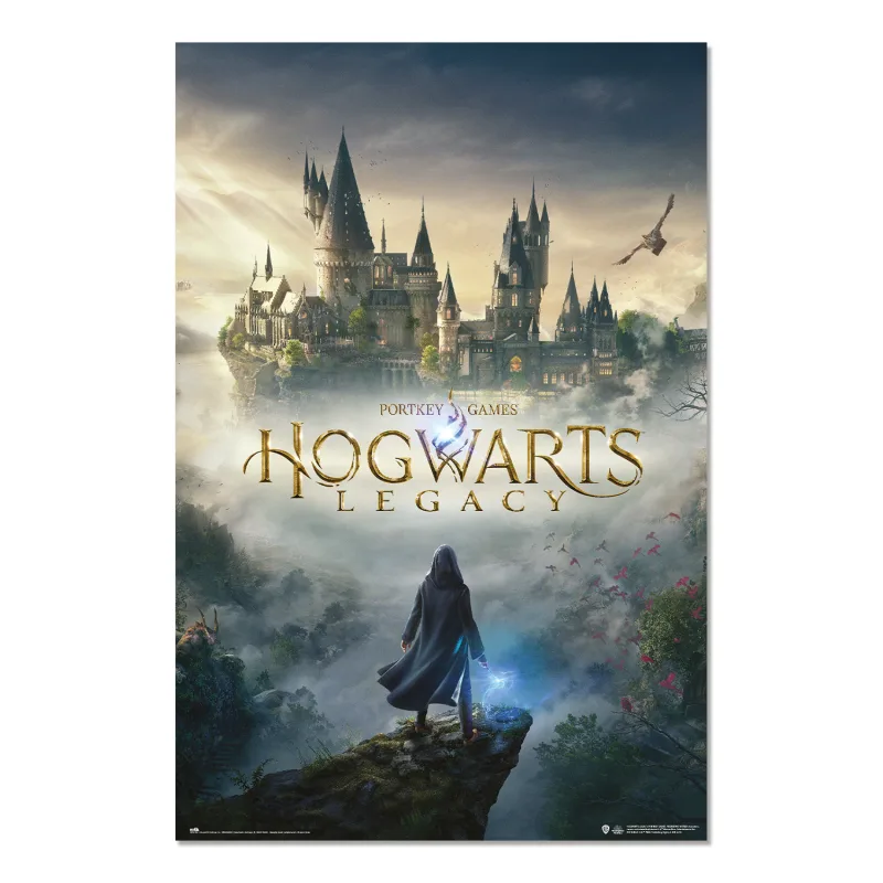 Grupo Erik Póster Harry Potter Hogwarts Legacy - Lamina decorativa Harry Potter - Poster Hogwarts/Harry Potter Merchandising - Producto con licencia oficial