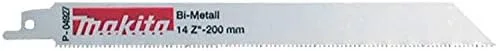 Makita P-04927 hoja de sierra de calar, de sierra de marquetería y de sierra recíproca Hoja de sierra de sable Bimetálico 5 pieza(s)