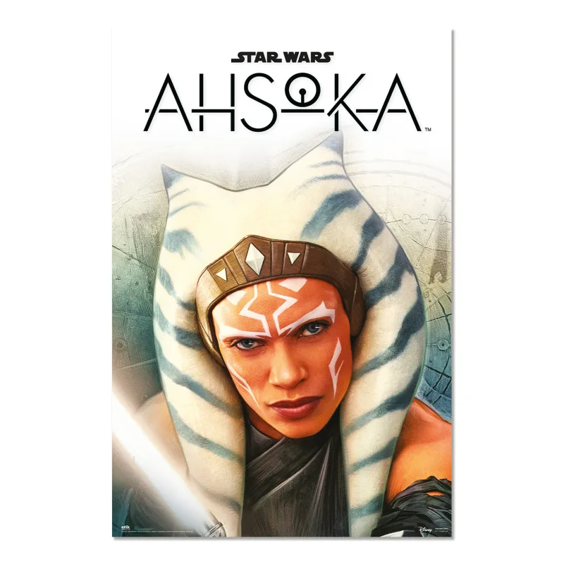 Grupo Erik Póster Disney Star Wars Ahsoka 1 - Lamina decorativa Disney/Póster Star Wars - Star Wars merchandising, licencia oficial