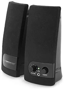 Esperanza EP119 altavoz De 2 vías Negro Alámbrico 6 W