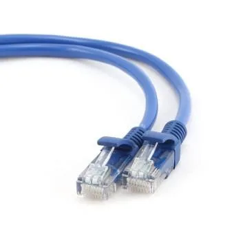 Gembird PP12-1M/B 1m Azul - Cable de Red (1 m, RJ-45, RJ-45, Azul)