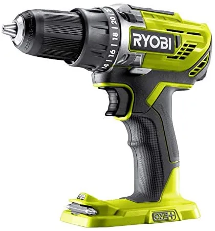 Ryobi R18DD3-0 1800 RPM Negro, Verde