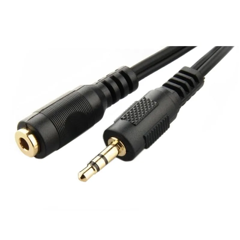GEMBIRD AUDIO CABLE JACK 3.5MM M/JACK 3.5MM F 5M, GOLD