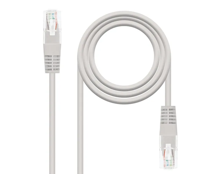 Nanocable CABLE RED LATIGUILLO RJ45 CAT.5E UTP AWG24, 30 CM