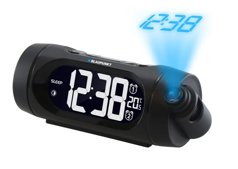 Clock Radio BLAUPUNKT CRP9BK, FM PLL, Projector, USB CHARGIN, Temperature Inside