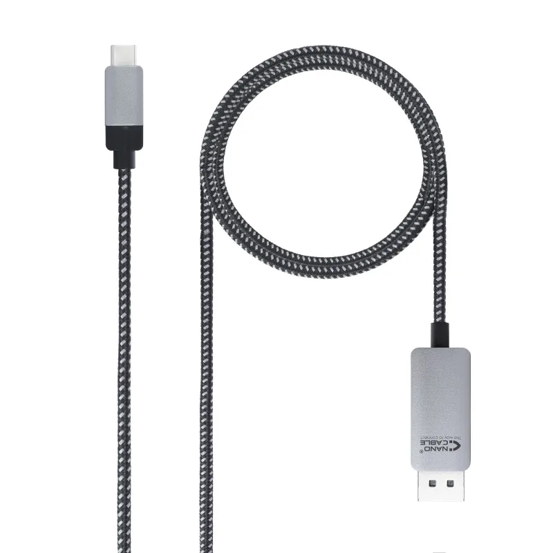 Cable USB-C A Displayport DP2.0 (1.8 M.)