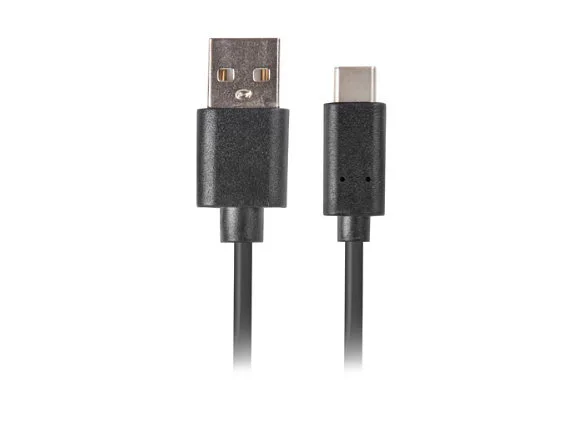 Lanberg CA-USBO-20CU-0005-BK cable USB 0,5 m USB 2.0 USB C USB A Negro