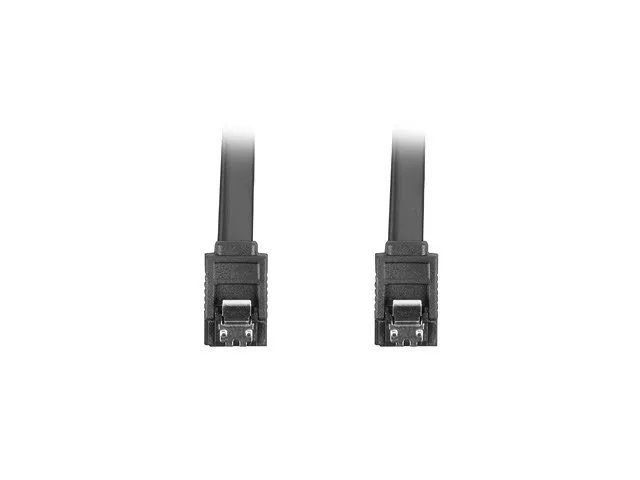 Lanberg CA-SASA-14CU-0050-BK cable de SATA 0,5 m SATA 7-pin Negro