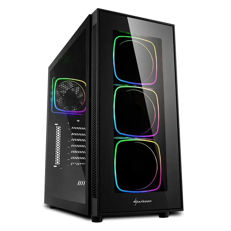 Sharkoon TG6 RGB, carcasa para PC ATX, vidrio templado