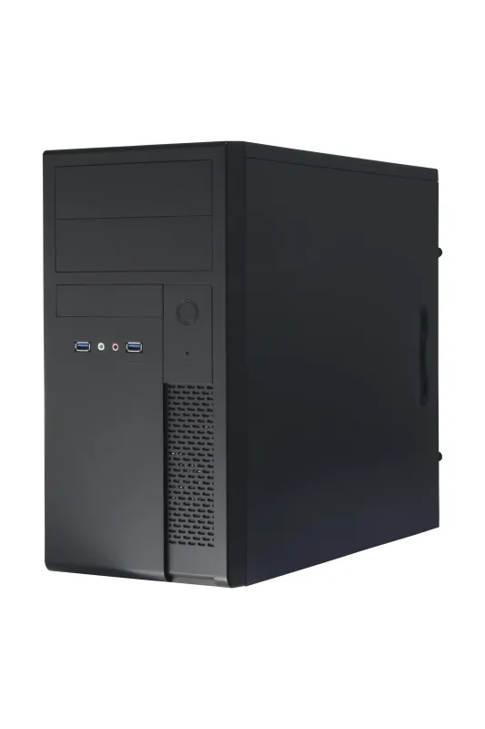 Chieftec XT-01b-350GPB mATX - Caja de Ordenador con Fuente de alimentación de 350 W, Color Negro