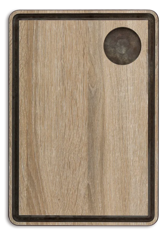 Tabla de Corte de la marca Arcos 709600 tabla para uso funcional y cotidiano. Tabla fabricada en resina y fibra de celulosa. Color Marrón, 33 x 23 cm x 6,5 mm (Espesor).