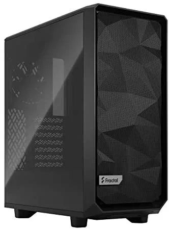 Fractal Design Meshify 2 Compact Black, Light TG Funda de protección Negro
