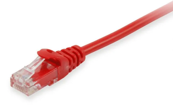 Latiguillo RJ45 Cat6 UTP CCA 1m ROJO