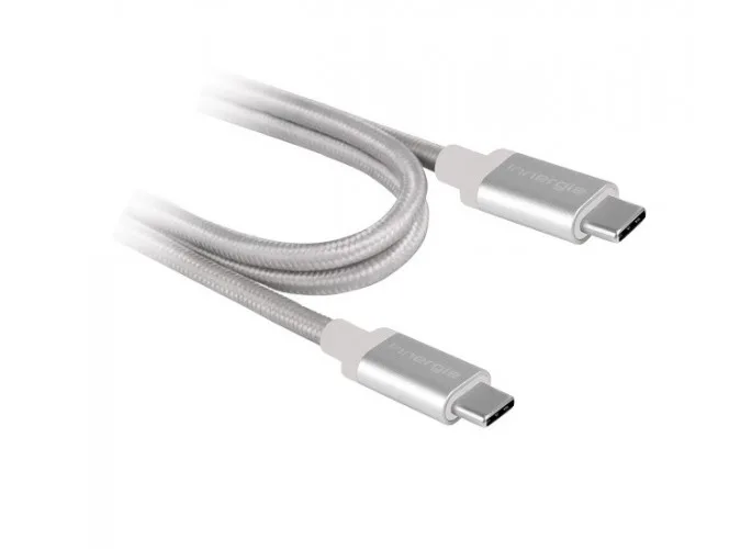 Innergie "Magic Cable USB Tipo C a USB de a, de Carga y sincronización de Cable 1 m Oro Plata