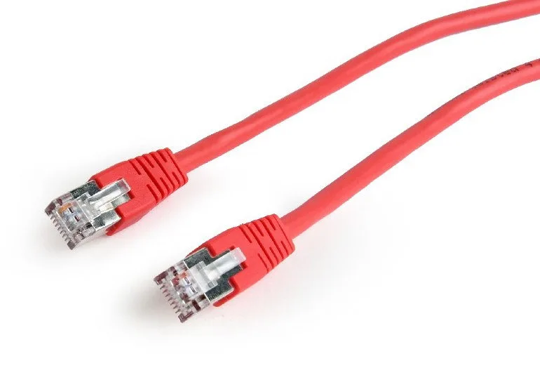 Gembird PP6-0.5M/R cable de red Rojo 0,5 m Cat6 F/UTP (FTP)