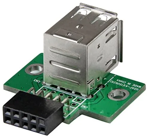 StarTech.com Adaptador Header USB de 2 Puertos para Placa Base