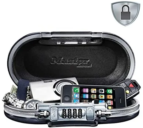 MASTER LOCK 5900EURD caja fuerte Transporte seguro Acrilonitrilo butadieno estireno (ABS) Gris, Metálico