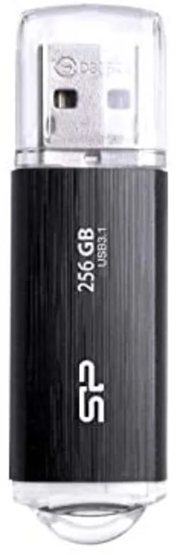 SILICON POWER Blaze B02 Pendrive USB Flash Drive 256 GB USB Type-A 3.2 Gen 1 (SP256GBUF3B02V1K) Black