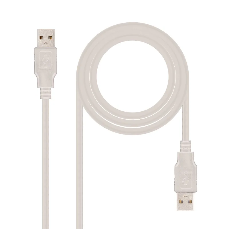 Cable Usb 2.0 A Macho A Macho 3m Nanocable 10.01.0304