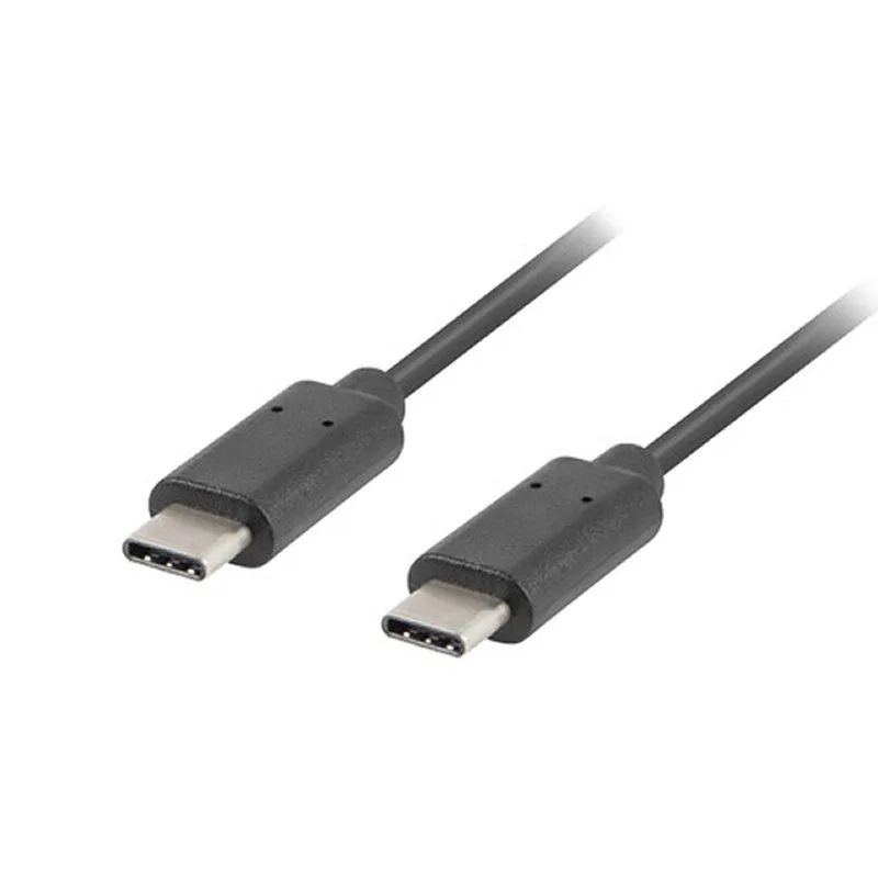 Lanberg CA-CMCM-31CU-0018-BK cable USB 1,8 m USB 3.2 Gen 1 (3.1 Gen 1) USB C Negro