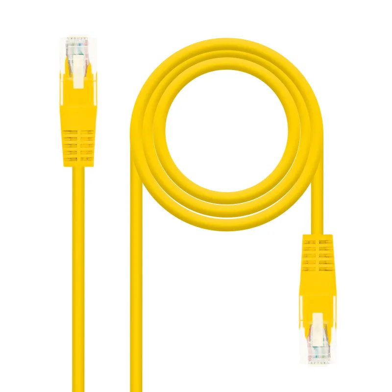Latiguillo Rj45 Cat6a S/ftp Cu Lszh 0,25m Amarillo Nanocable 10.20.1900-l25-y
