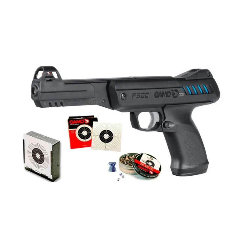Pistola de aire comprimido GAMO P-900 IGT, calibre 4,5 mm, 120 m/s, 700 gramos, 6111042-IGT