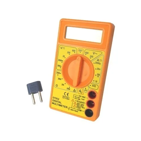 Multimetro Digital 600Vdc 600Vac 10Adc DT832