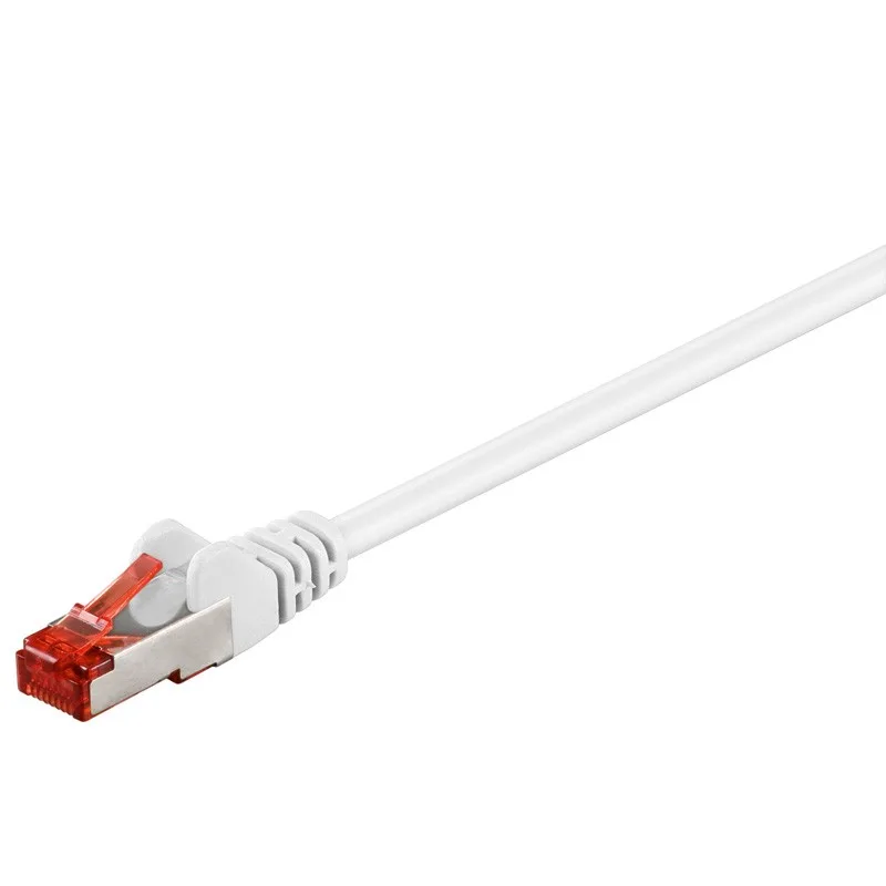 Latiguillo RJ45 Cat6 S/FTP CCA 1m BLANCO