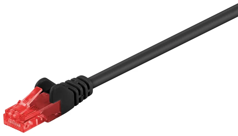 Cable Red Latiguillo RJ45 UTP Cat6 3m NEGRO