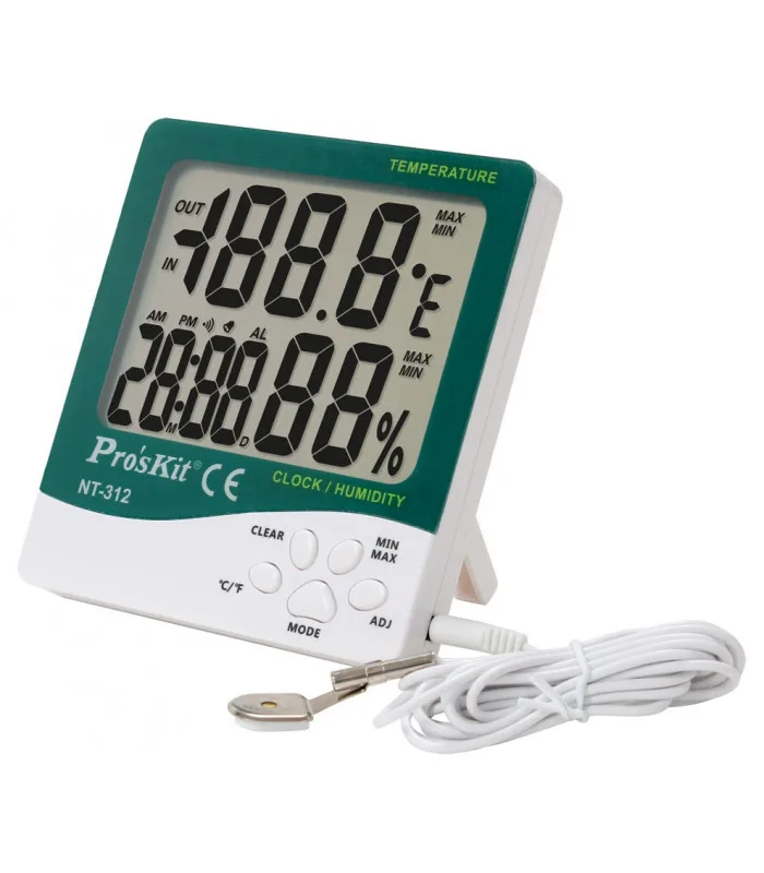 Medidor Temperatura/humedad Sonda Ext.