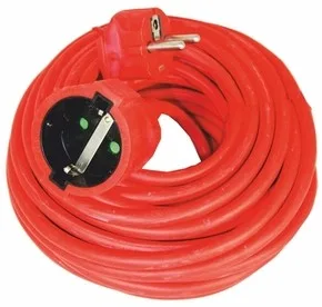 Prolongador Electrico Schuko 4,8mm 16A NARANJA 15m