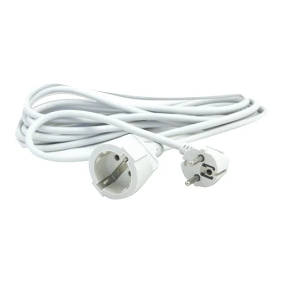 Prolongador Electrico Schuko 4,8mm 16A BLANCO 10m