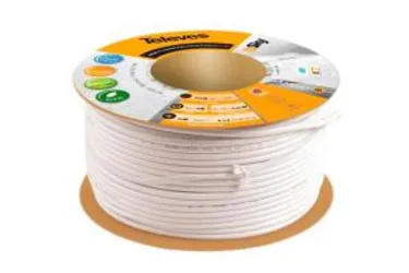 Cable MicroCoaxial TV CXT5 5mm BLANCO (100m)