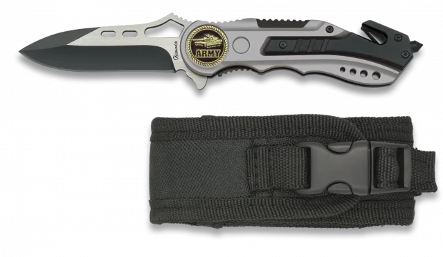 Navaja Albainox Gris Sin Sierra. H:6.5