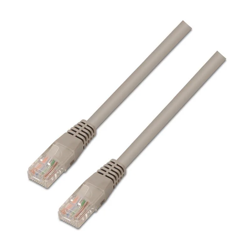 Cable Red Latiguillo RJ45 UTP Cat6 GRIS 10m