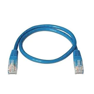 Nanocable CABLE RED LATIGUILLO RJ45 CAT.6 UTP AWG24, AZUL, 2.0 M