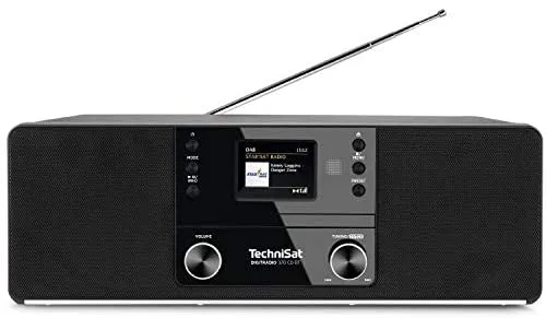 TechniSat DIGITRADIO 370 CD BT Personal Analógico y digital Negro