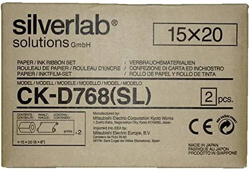Mitsubishi CK-D 768 SL 15x20 cm 2x 200 Prints marca Mitsubishi Electric