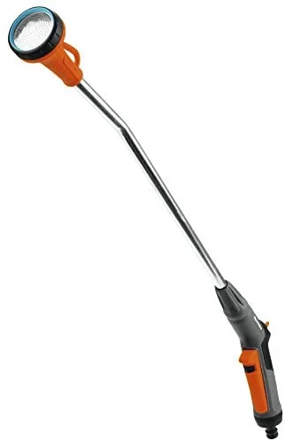 Fusil de riego Classic de Gardena: robusta ducha de jardín para regar de forma homogénea y cuidadosa, largo 75 cm, protección antiheladas (18332-20)