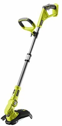 RYOBI - Cortabordes Eléctrico Inalámbrico a Batería 18V One+ Ø 25-30cm - Usos Trabajos de Acabado, Bordes de Macizos y Parte Baja de Taludes - Gran Confort de Trabajo - OLT1832