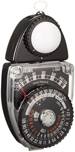 Sekonic L-398 A Studio DeluxeIII medidor de luz Negro