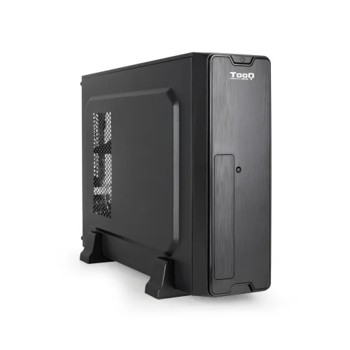 TOOQ Caja Slim Micro-ATX TQC-3007U3C-B- Negra Negro Incluye Fuente
