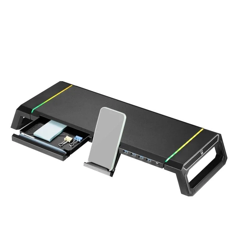 Ewent EW1268 soporte para monitor Negro Escritorio