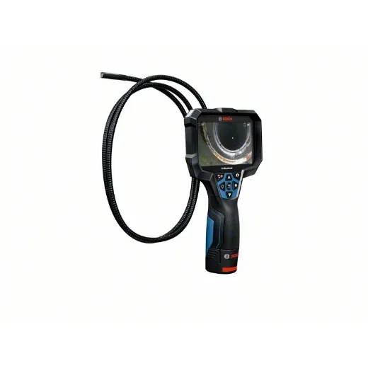 Bosch Professional Cámara de inspección GIC 12V-5-27 C (longitud del cable: 150 cm, función de orientación AutoUp, pantalla de alta resolución: pantalla de 5" 1280x720 px, en caja de cartón)