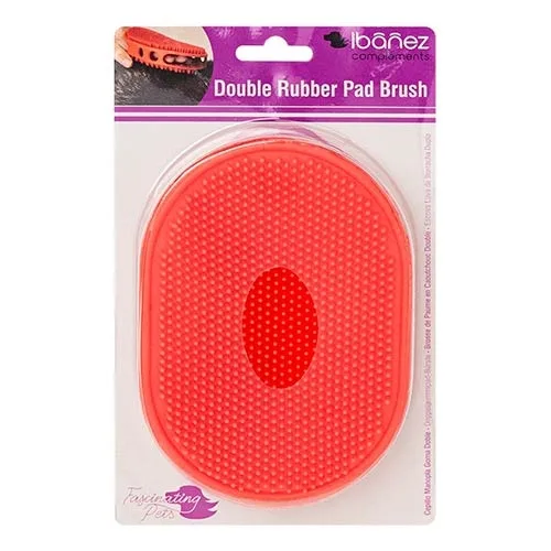 Cepillo Manopla Goma Doble Ibáñez