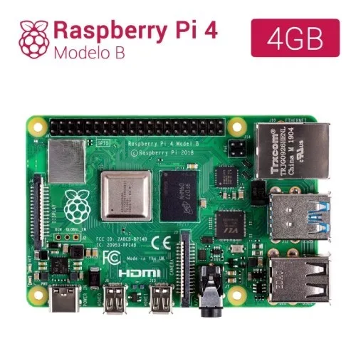 Raspberry Pi 4 4GB RAM Placa Base